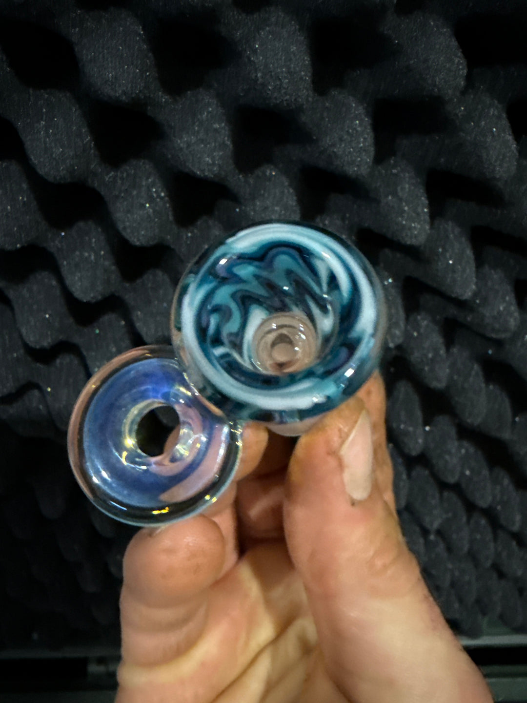 Empirical Glass Slide 18mm Fumecello - Water Air Wigwag