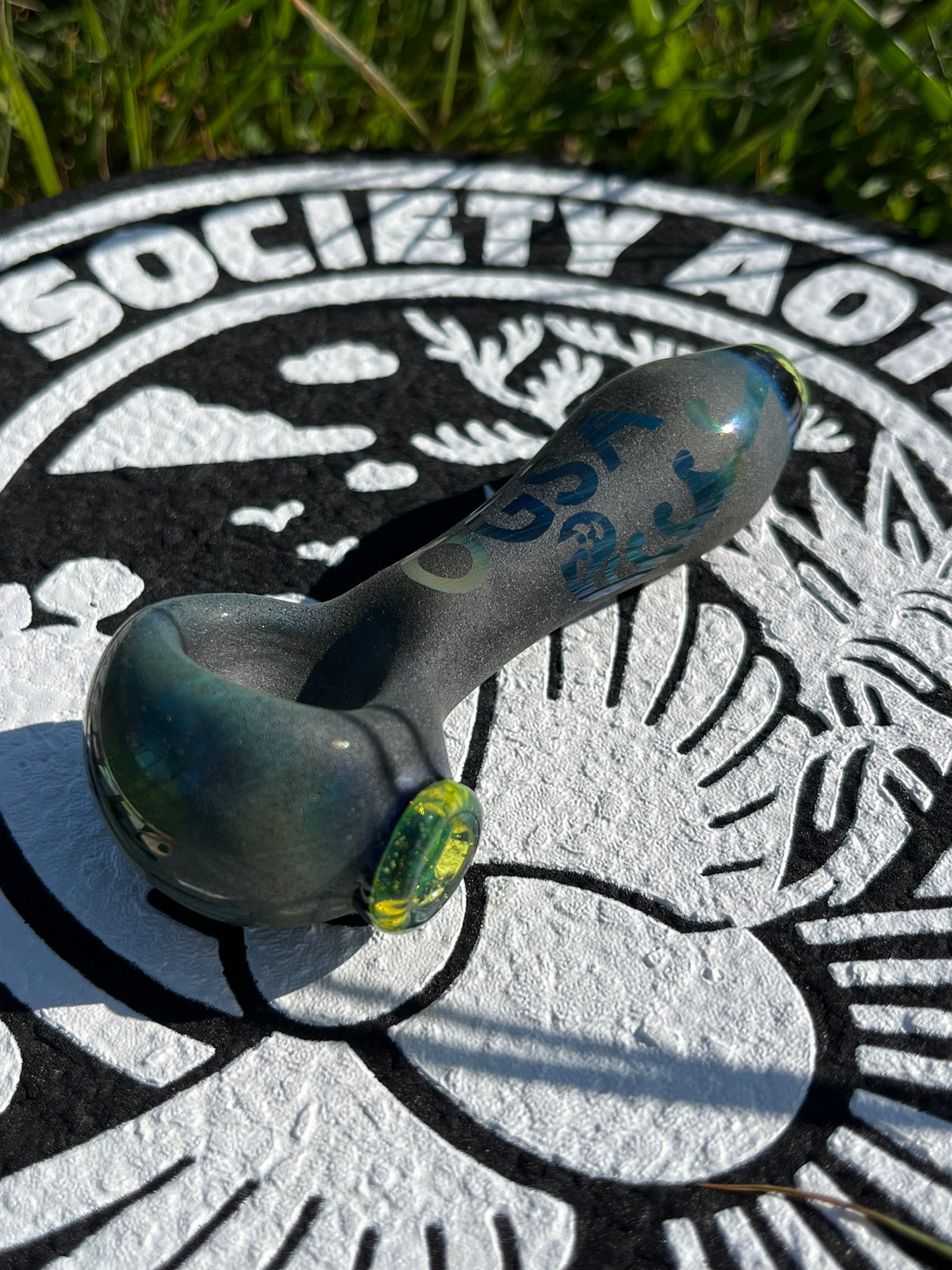 TGA OGSA Spoon - Dark Blue/Green #1