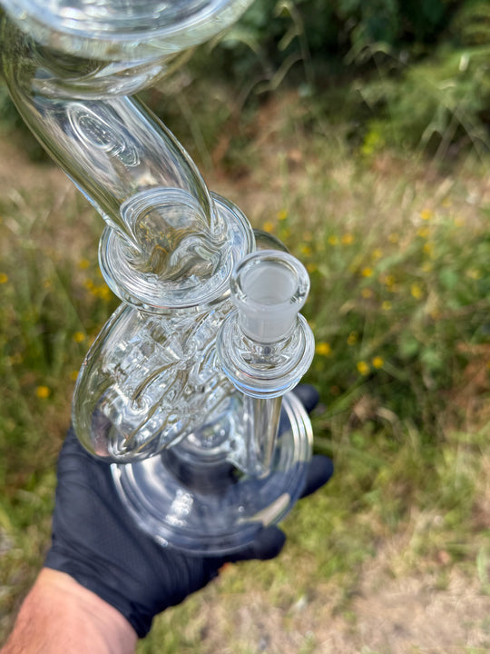Uzzi Glass Swiss Perc Tube #2 - Clear