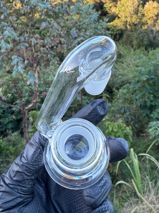 Uzzi Glass Drop Down Ash Catch 18mm - Clear