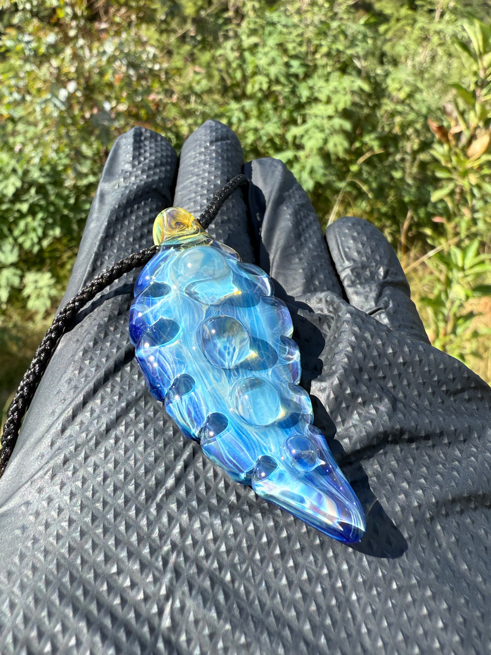 Beerglass Chaos Leaf Pendant - Multicoloured #1