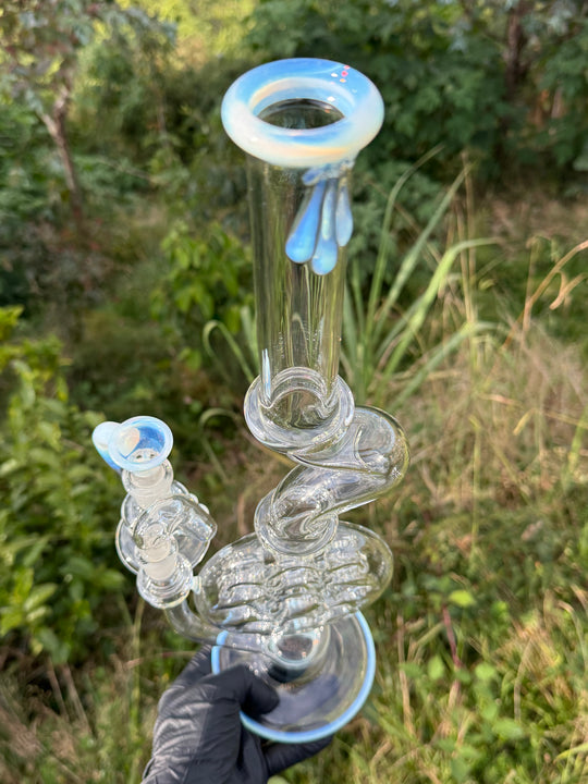 Uzzi Glass Swiss Perc Drip Tube Set - Glopal