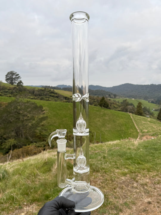 2K Double Inline To Double 360 Imperial Perc With Slide - Clear