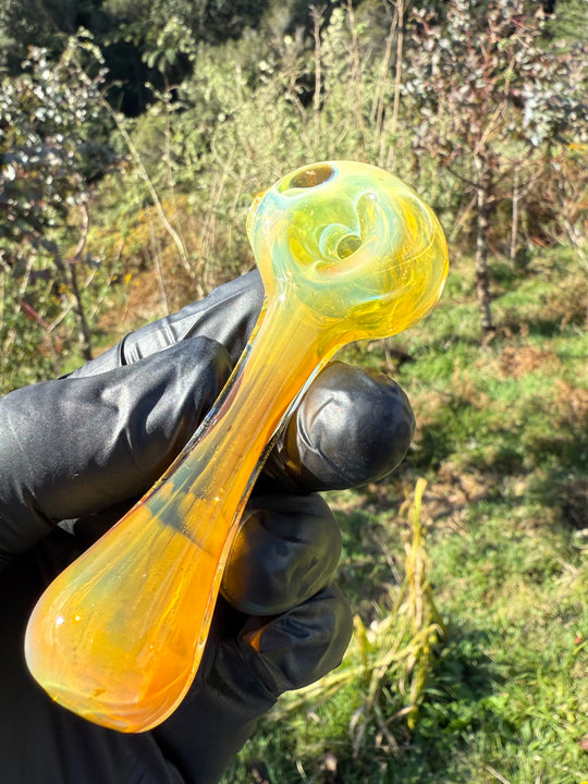 The Glass Bandit Spoon - Silver Fumed