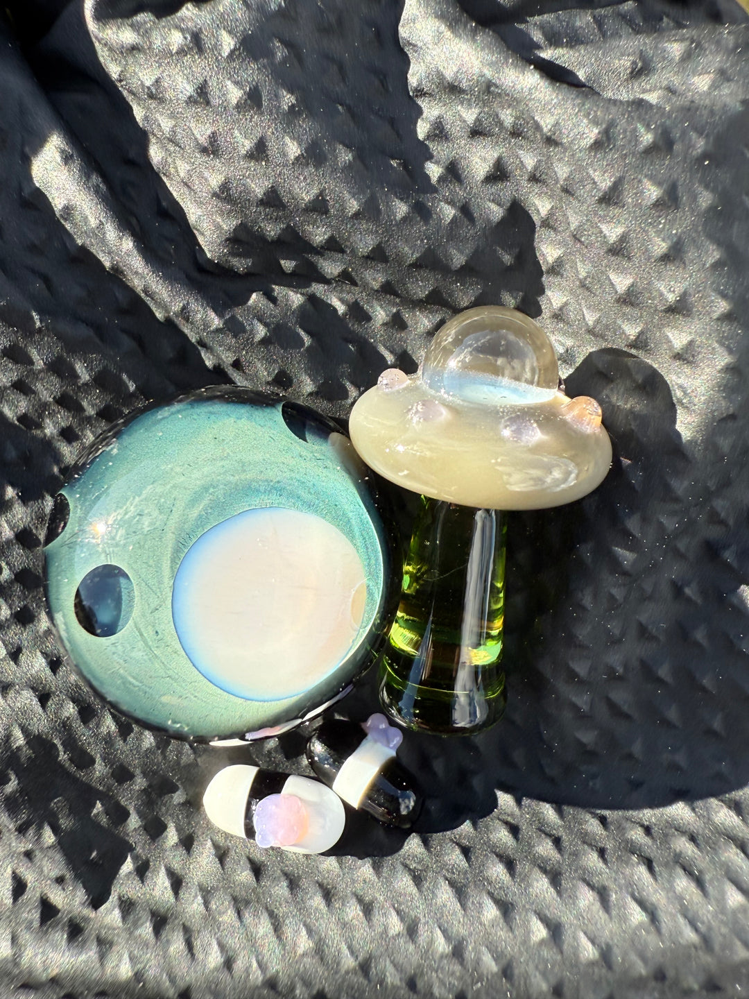 Jamie Clement UFO Abduction Terp Slurper Set - Multicolour #1