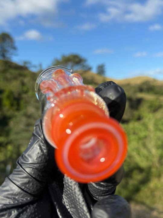 Uzzi Glass Puffco Drip Jammer  -Orange