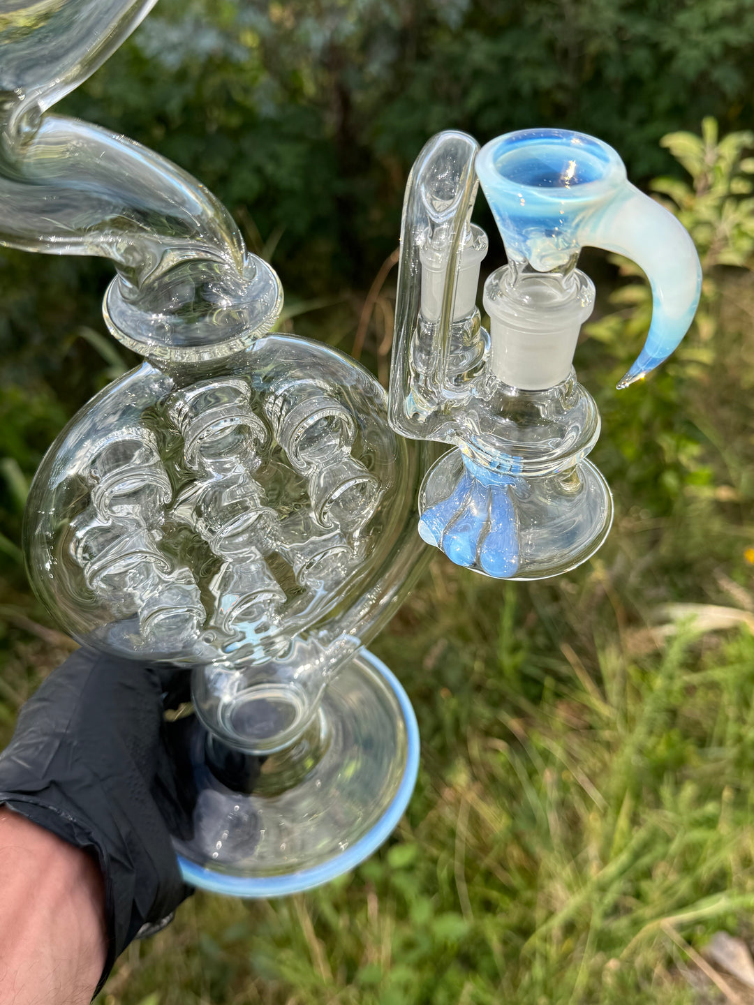 Uzzi Glass Swiss Perc Drip Tube Set - Glopal