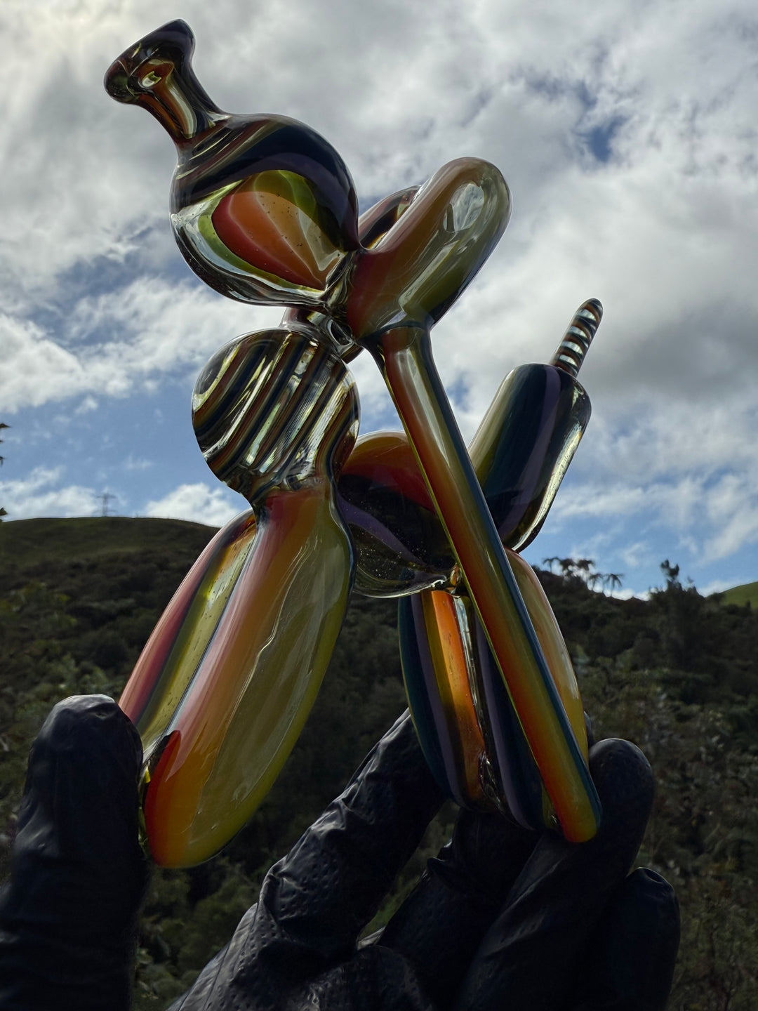Blitzkriega Balloon Dog Recycler - Multicolour/Rainbow