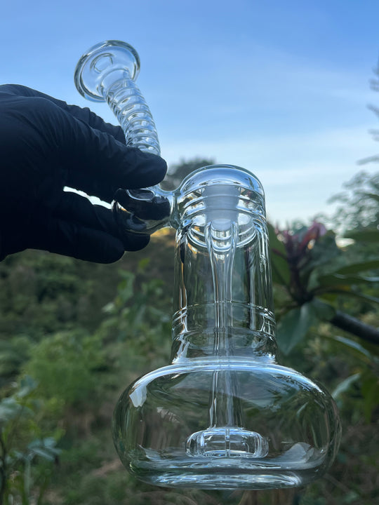 The Glass Bandit 14mm Bubbler - Clear