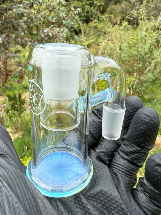 Empirical Glass Grill Perc Tube With Trashcan/Slide - Marina