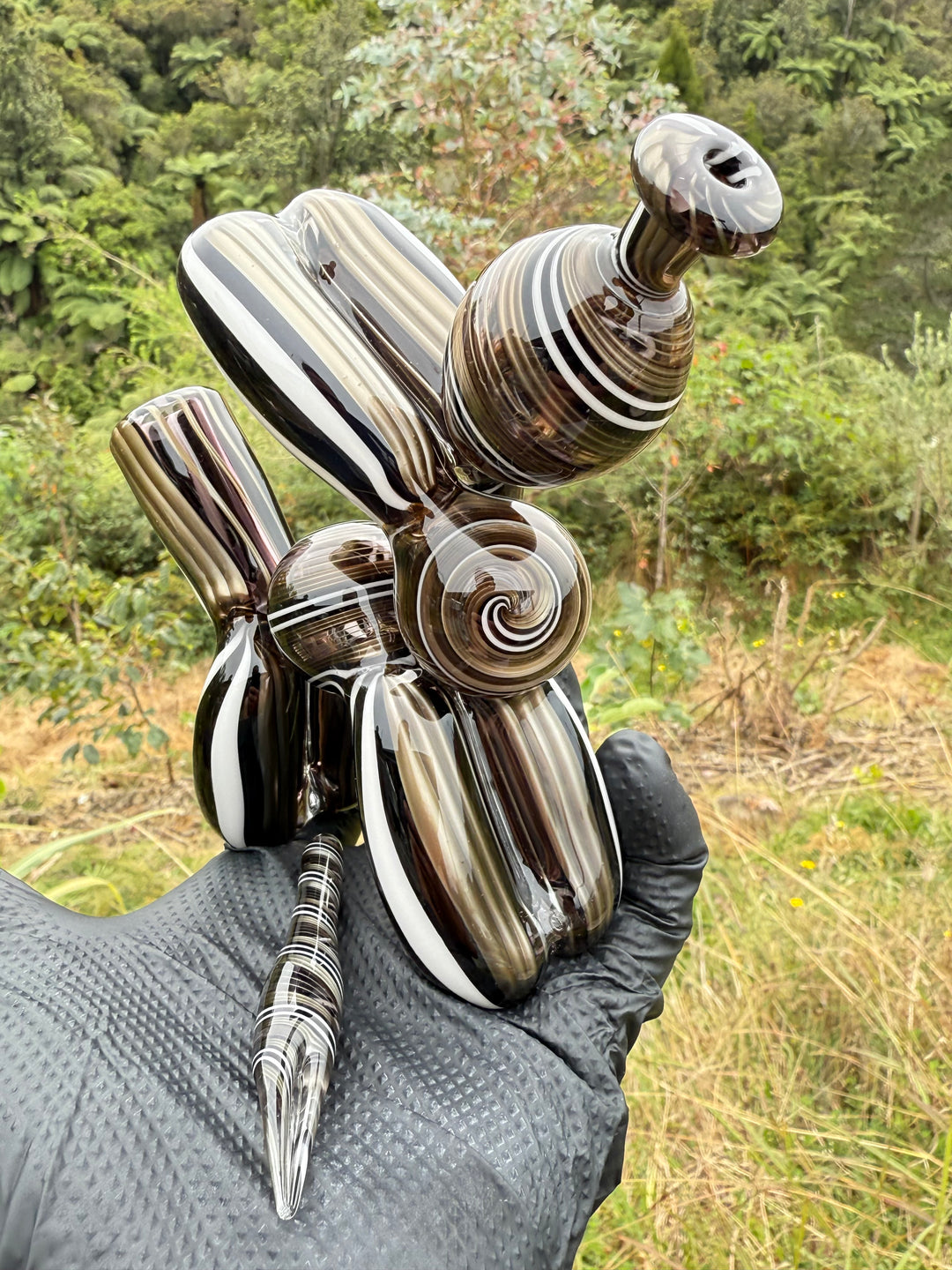 Blitzkriega Balloon Dog Recycler - Black/White/Multicolour