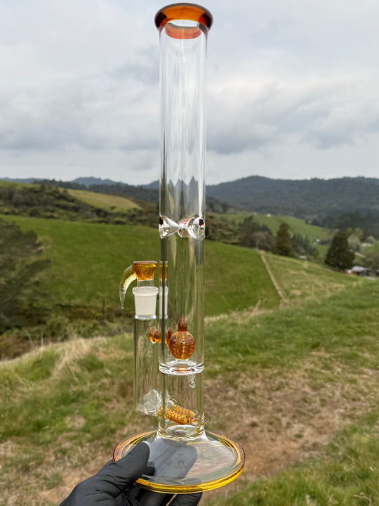 2K Double Inline To 360 Imperial Perc With Slide - Caramelo