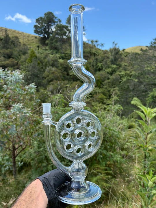 Uzzi Glass Swiss Perc Tube #1 - Clear