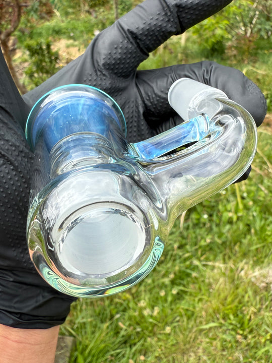 Empirical Glass Grill Perc Tube With Trashcan/Slide - Marina