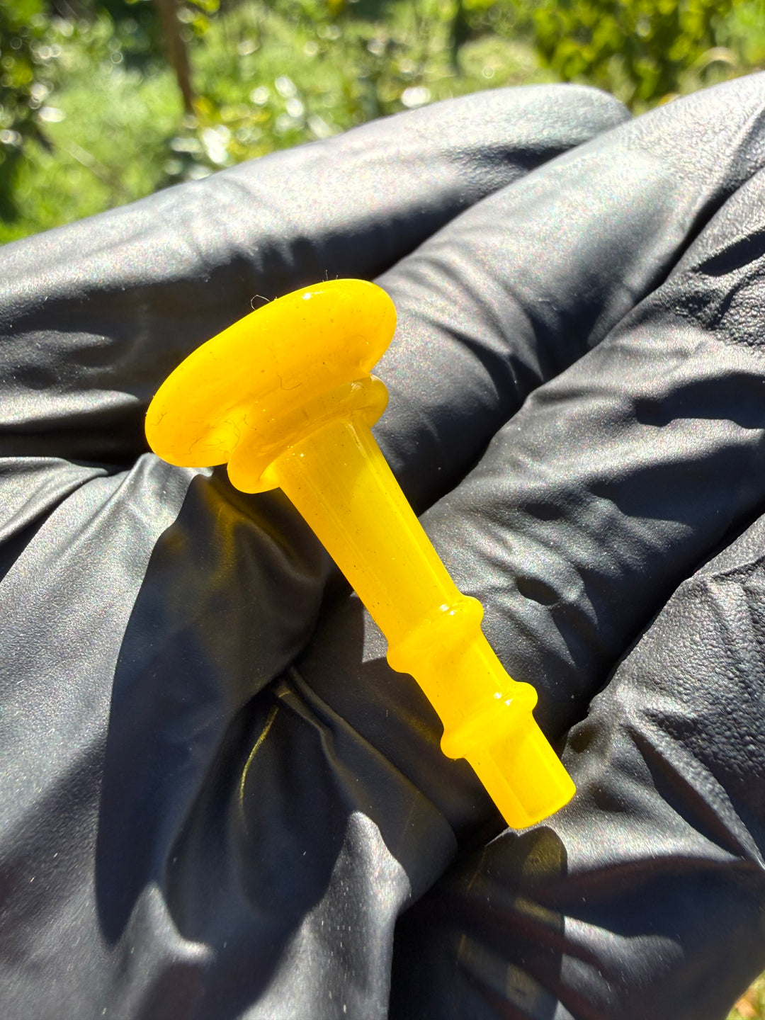 Yeti Glass Puffco Peak Joystick - Yellow #1
