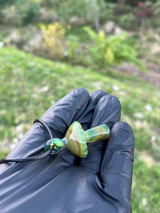 Jamie Clement Shroom Pendant - Ganja Butter #2