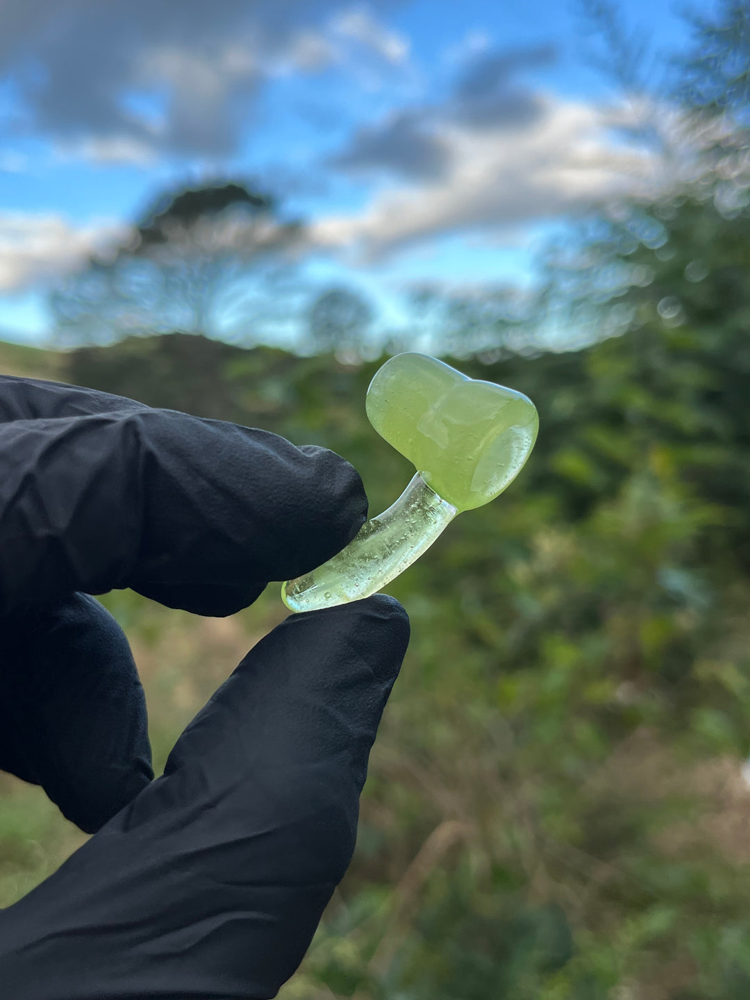 Jims Glass Blowing Cone - Custom Green