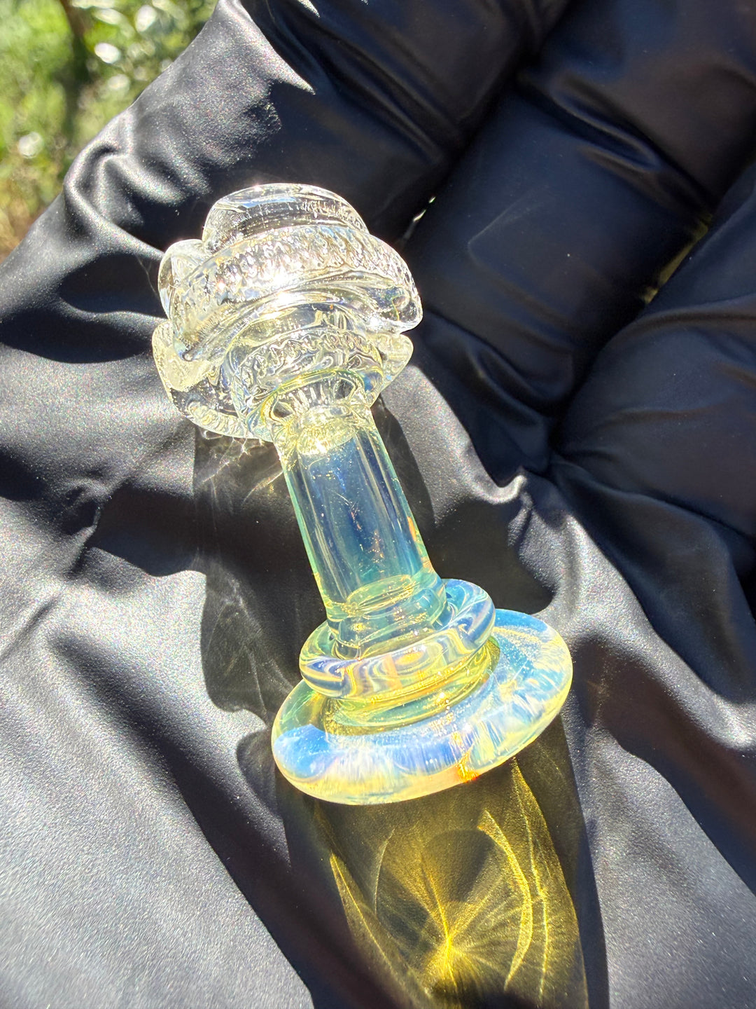 Yeti Glass Puffco Pivot Dry Top - Silver Fumed #4