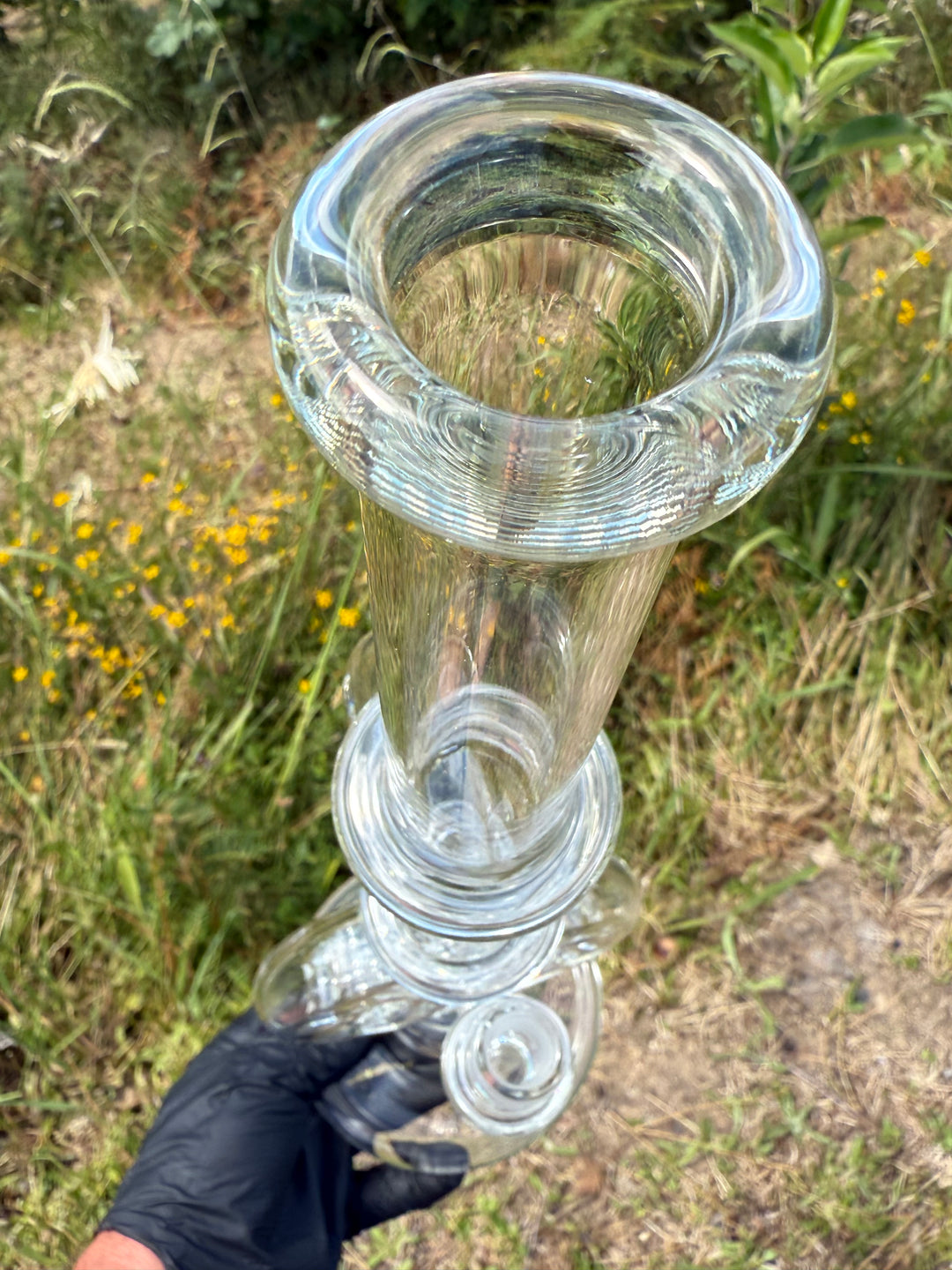 Uzzi Glass Swiss Perc Tube #2 - Clear