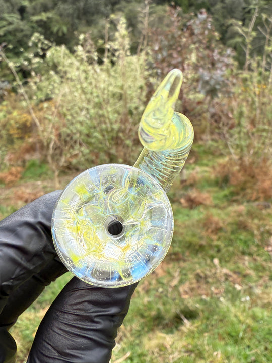 Alex Golovin Slide 18mm Up Horn - Yellow Slyme/Custom/UV