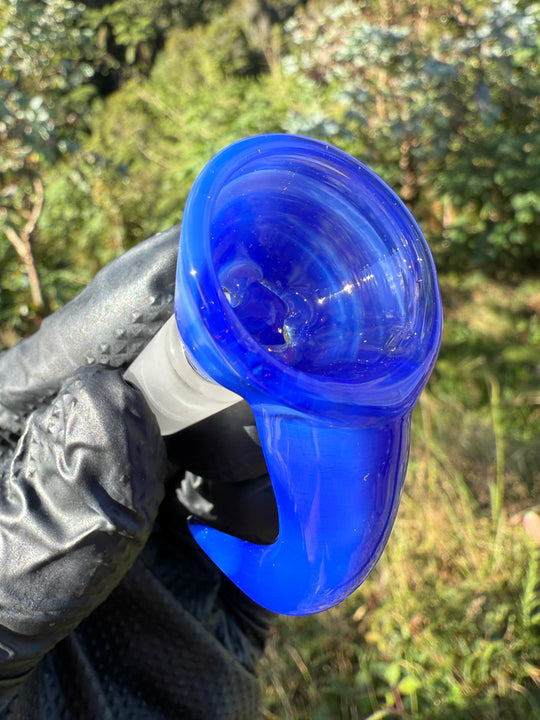 Uzzi Glass Double Stemline Set - Silver Fumed/Sonic