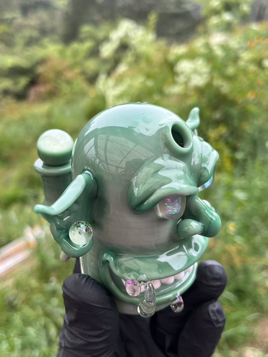 Wyrdglass Goblin Rig Opal Eyes - Mint/Lucy UV