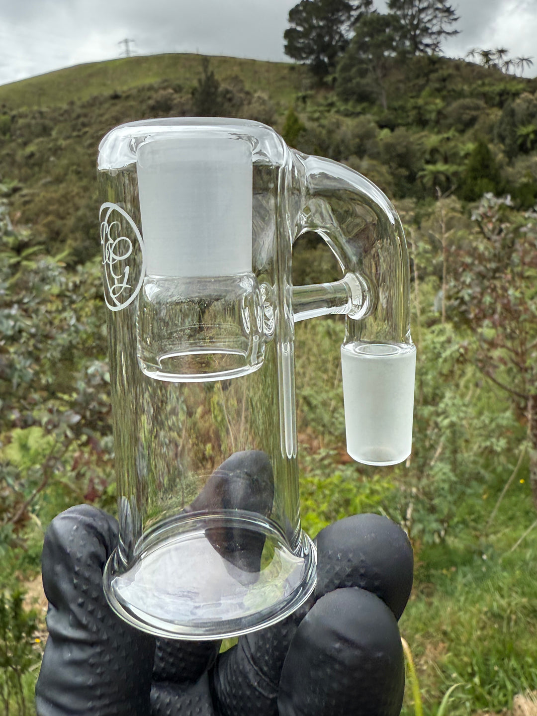 Empirical Glass Trash Can 18mm - Clear