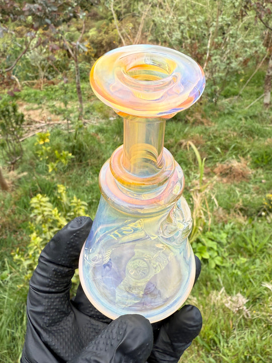 Yeti Glass Mini Jammer - Silver/Gold Fumed #2