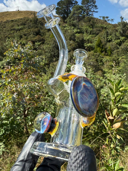 Beerglass Chaos Medallion Mini Rig - Orange/Multicoloured #2