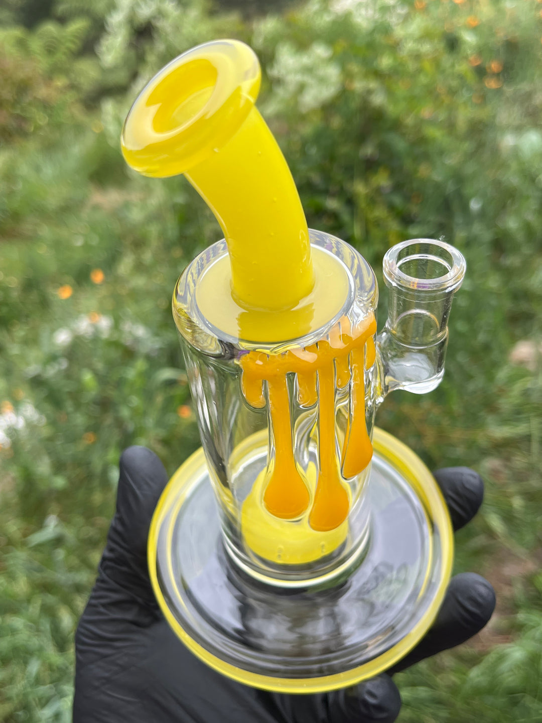 Uzzi Glass Drip Jammer Donut Perc - Banana