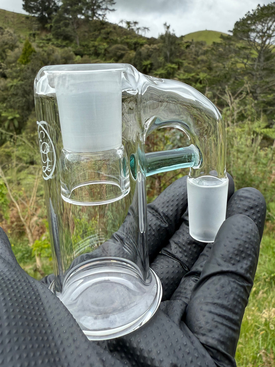 Empirical Glass Trash Can 18mm - Atlantis