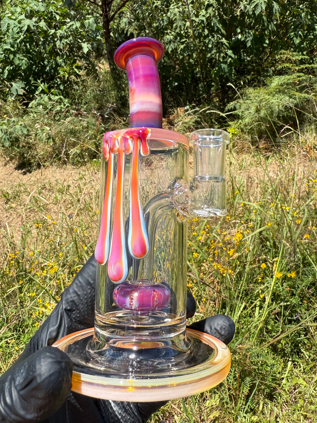 Uzzi Glass Drip Jammer Donut Perc - Lokisdipity