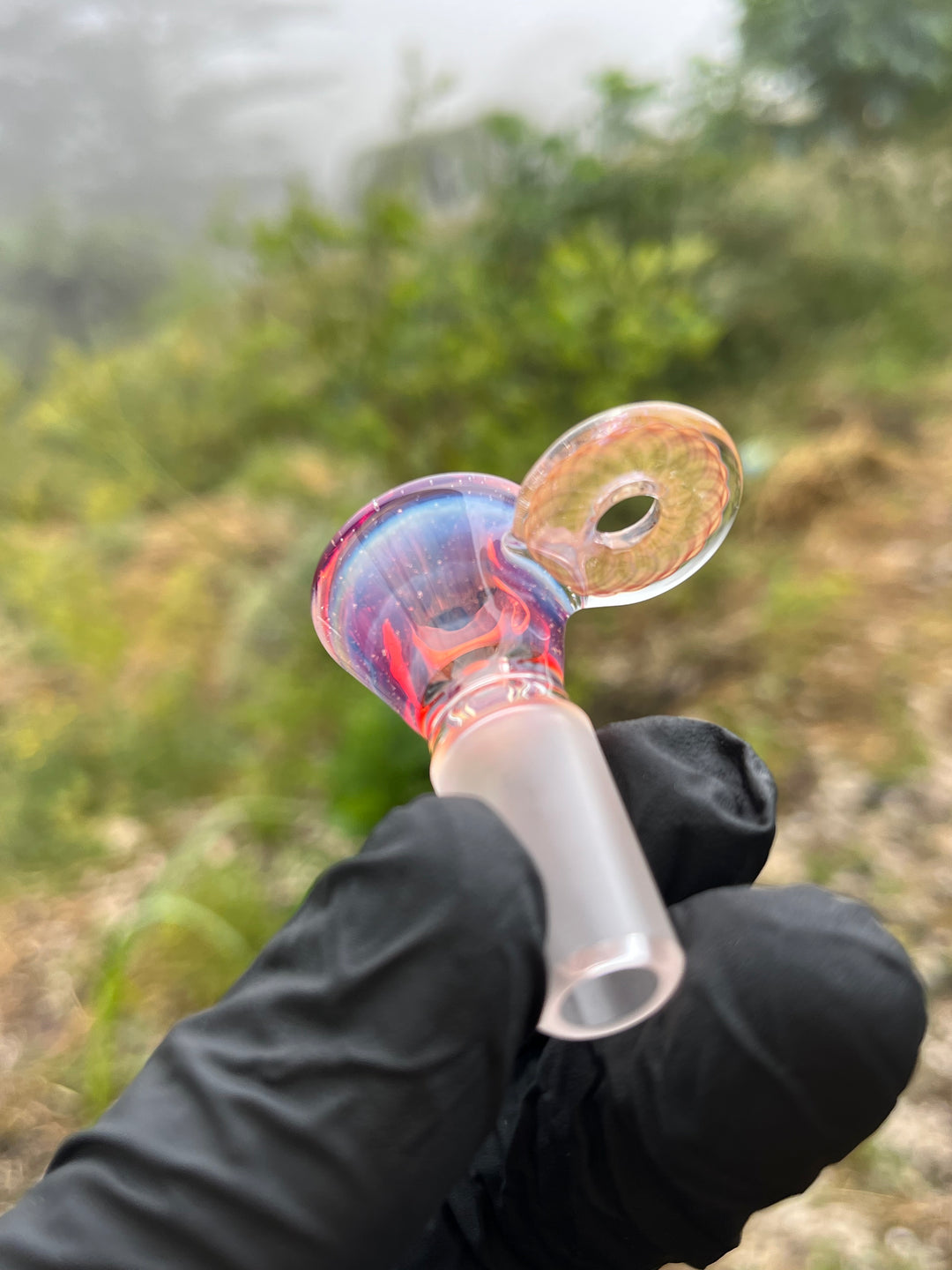 Empirical Glass Slide 14mm Fumicello - Fruit Basket