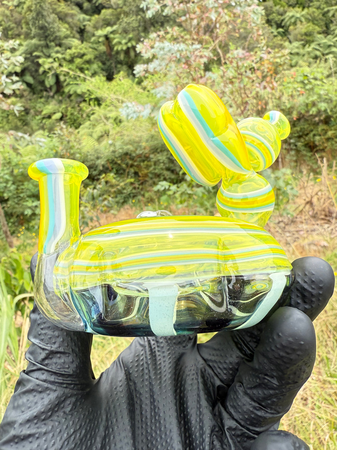 Blitzkriega Pool Floaty Balloon Dog - Green/Multicolour