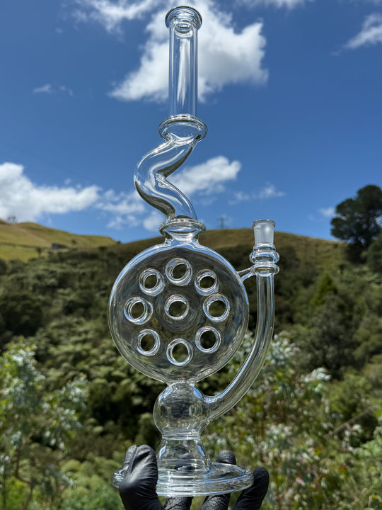 Uzzi Glass Swiss Perc Tube #1 - Clear