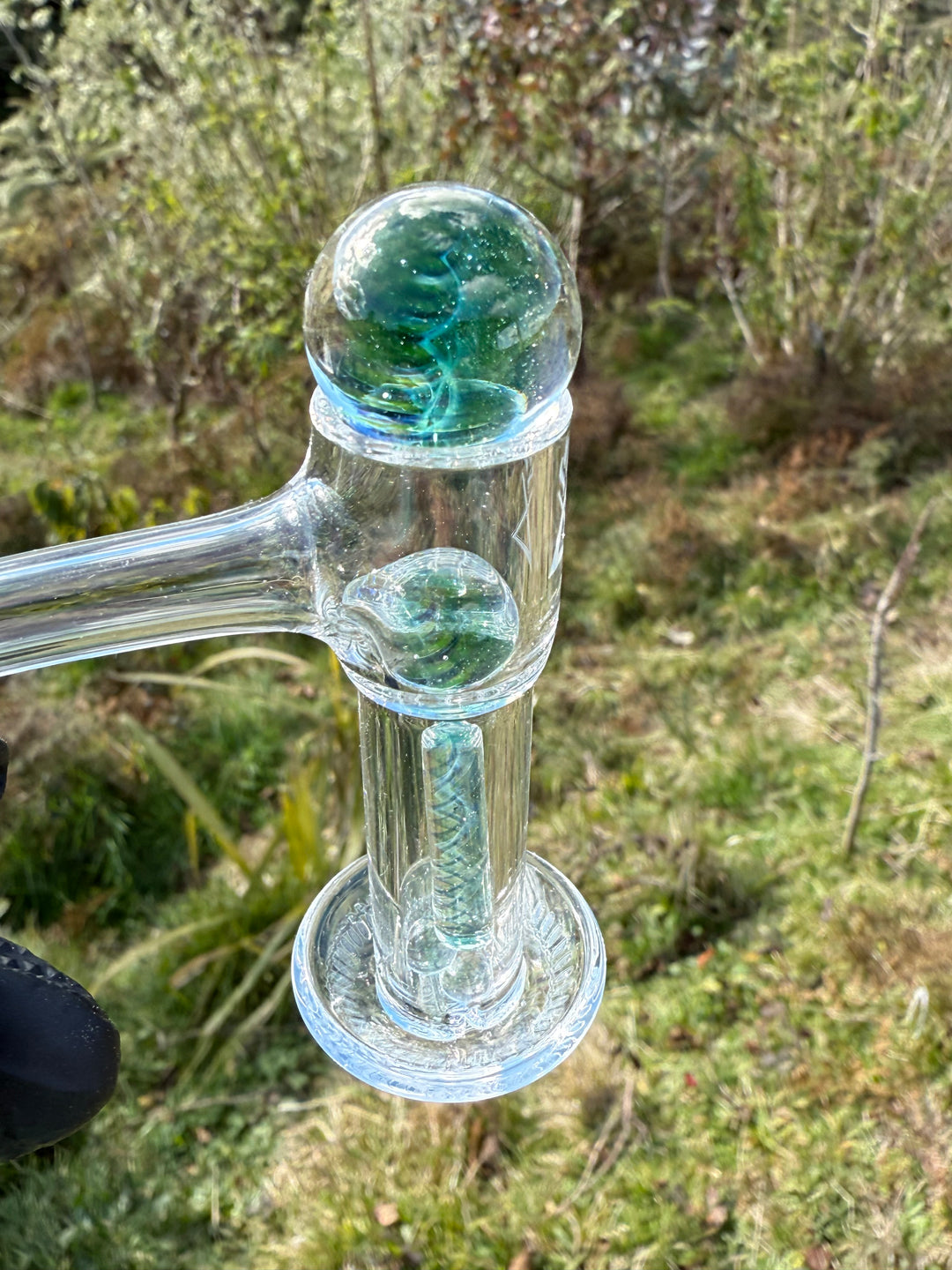 Polar Glass Terp Slurper Set - Illuminati/Fumed