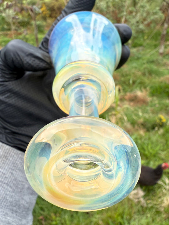 Yeti Glass Mini Jammer - Silver/Gold Fumed #1