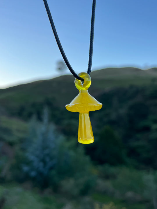 Jamie Clement Shroom Pendant - Pineapple Juice #1