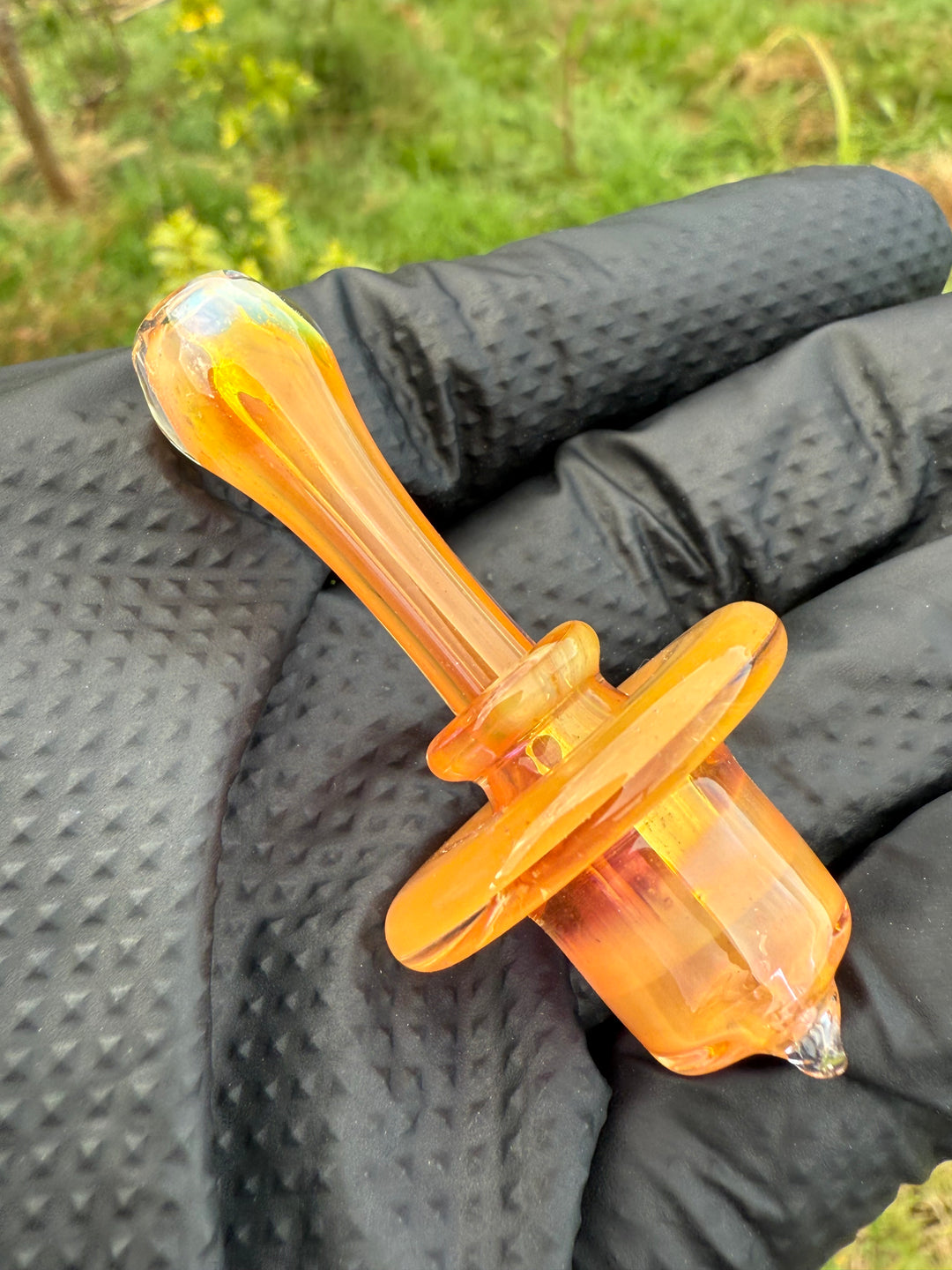 Yeti Glass Spinner Cap - Gold Fumed #4