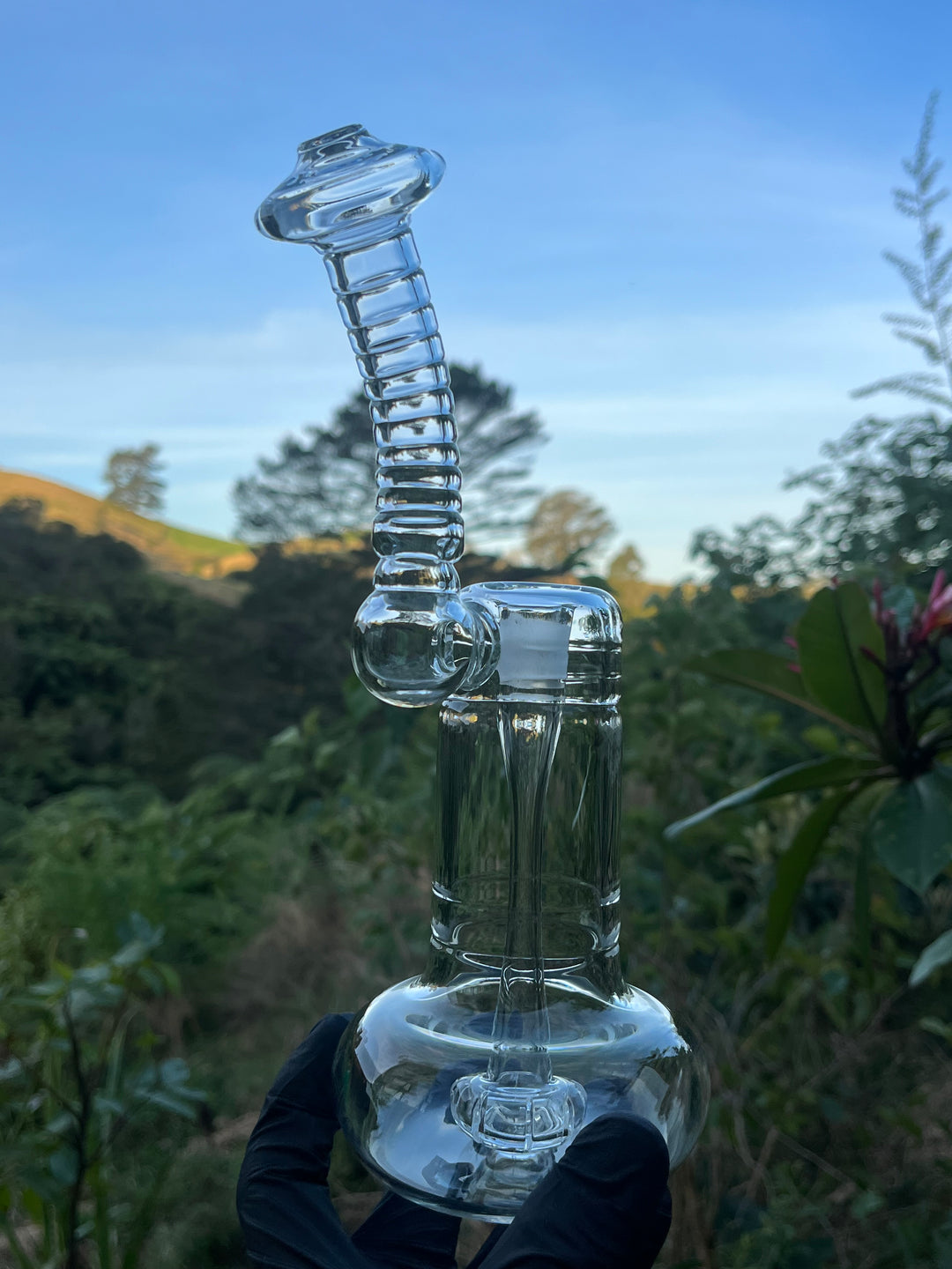 The Glass Bandit 14mm Bubbler - Clear