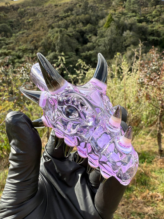 Jamie Clement Dragon Spoon - Vibrant Purple