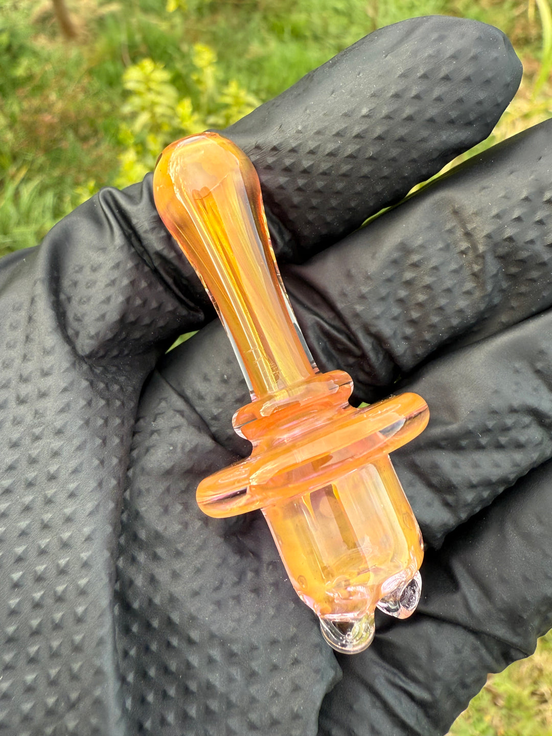 Yeti Glass Spinner Cap - Gold Fumed #6