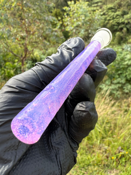 Jamie Clement Glass Collaboration Downstem  - Pink Slyme