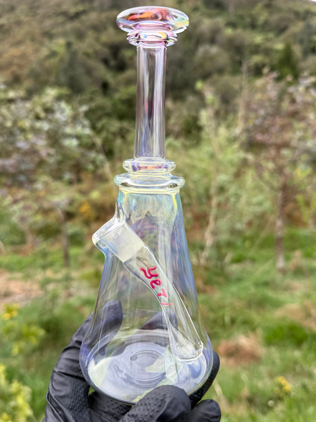 Yeti Glass Mini Jammer - Gold/Silver Fumed