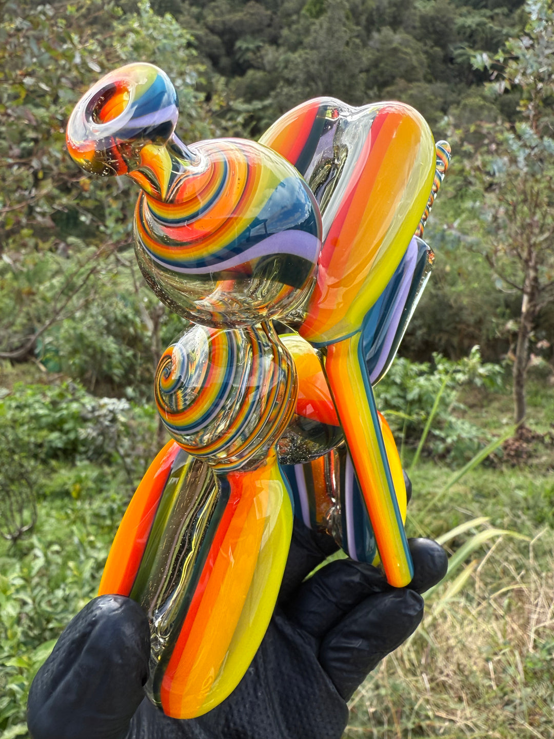Blitzkriega Balloon Dog Recycler - Multicolour/Rainbow