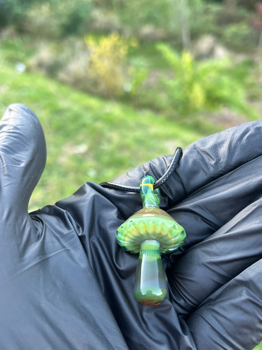 Jamie Clement Shroom Pendant - Ganja Butter #1