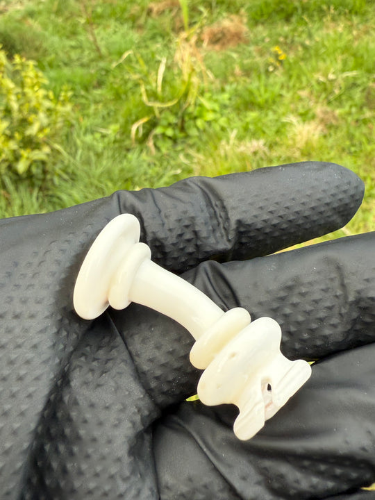 Yeti Glass Puffco Pivot Dry Top - White