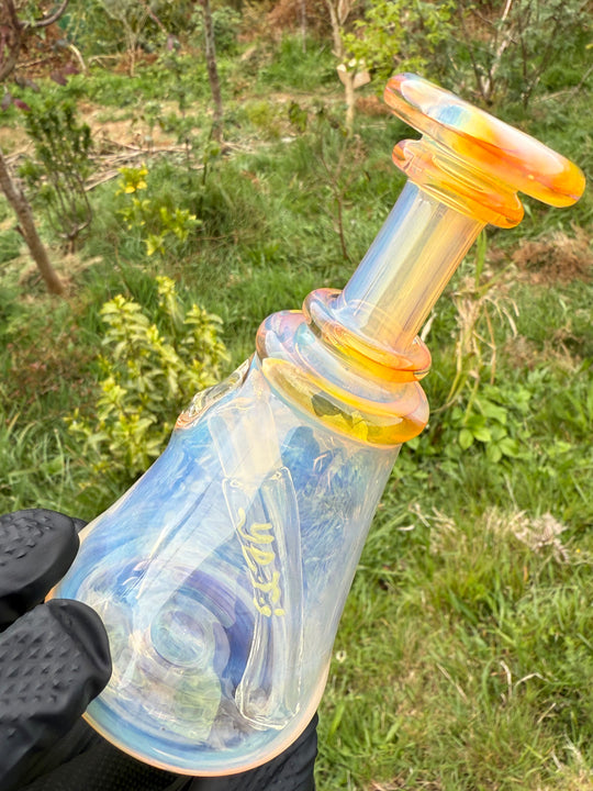Yeti Glass Mini Jammer - Silver/Gold Fumed #2