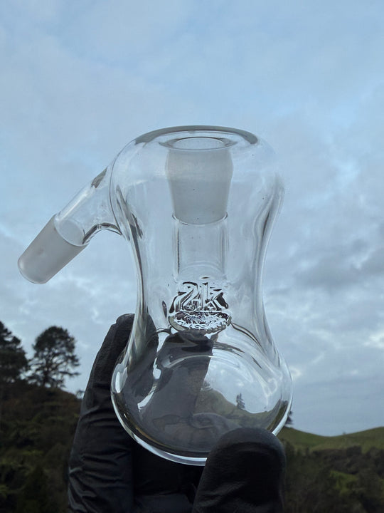 2K Glass 14mm 45° Dry Catch - Clear