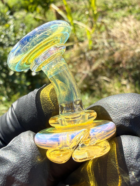 Yeti Glass Puffco Proxy Core Dry Top - Silver Fumed #2
